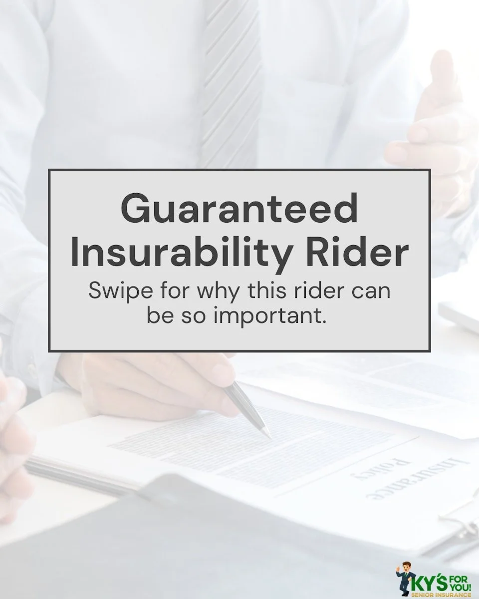 As life insurance agents, we&rsquo;re often asked about additional features that can be added to an existing life insurance policy. With that in mind, we wanted to share a bit of information about a commonly used optional feature that may be worth co