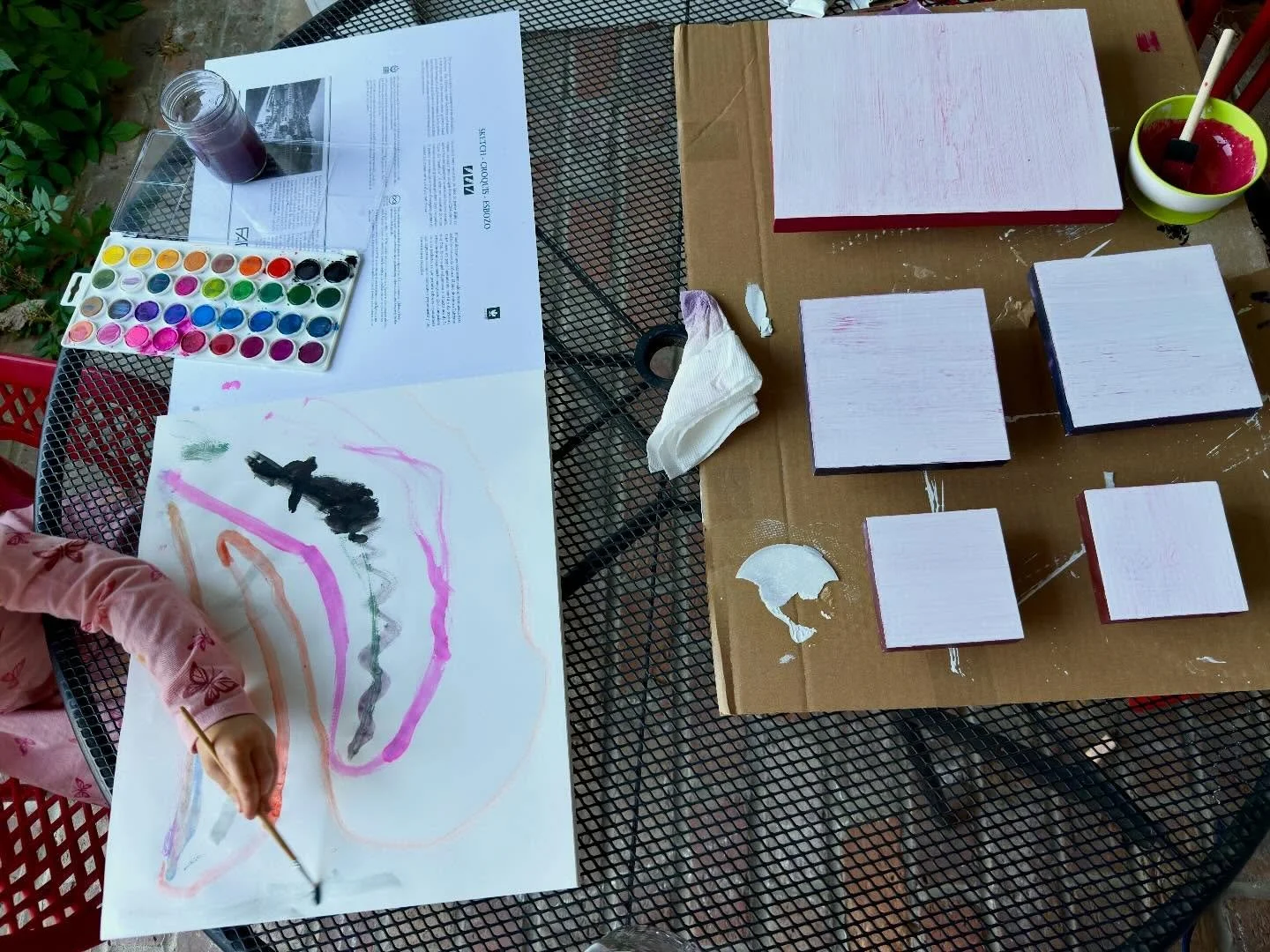 The studio looks a lot different lately. Reflecting on practice, seasons of life, and unexpected opportunities.