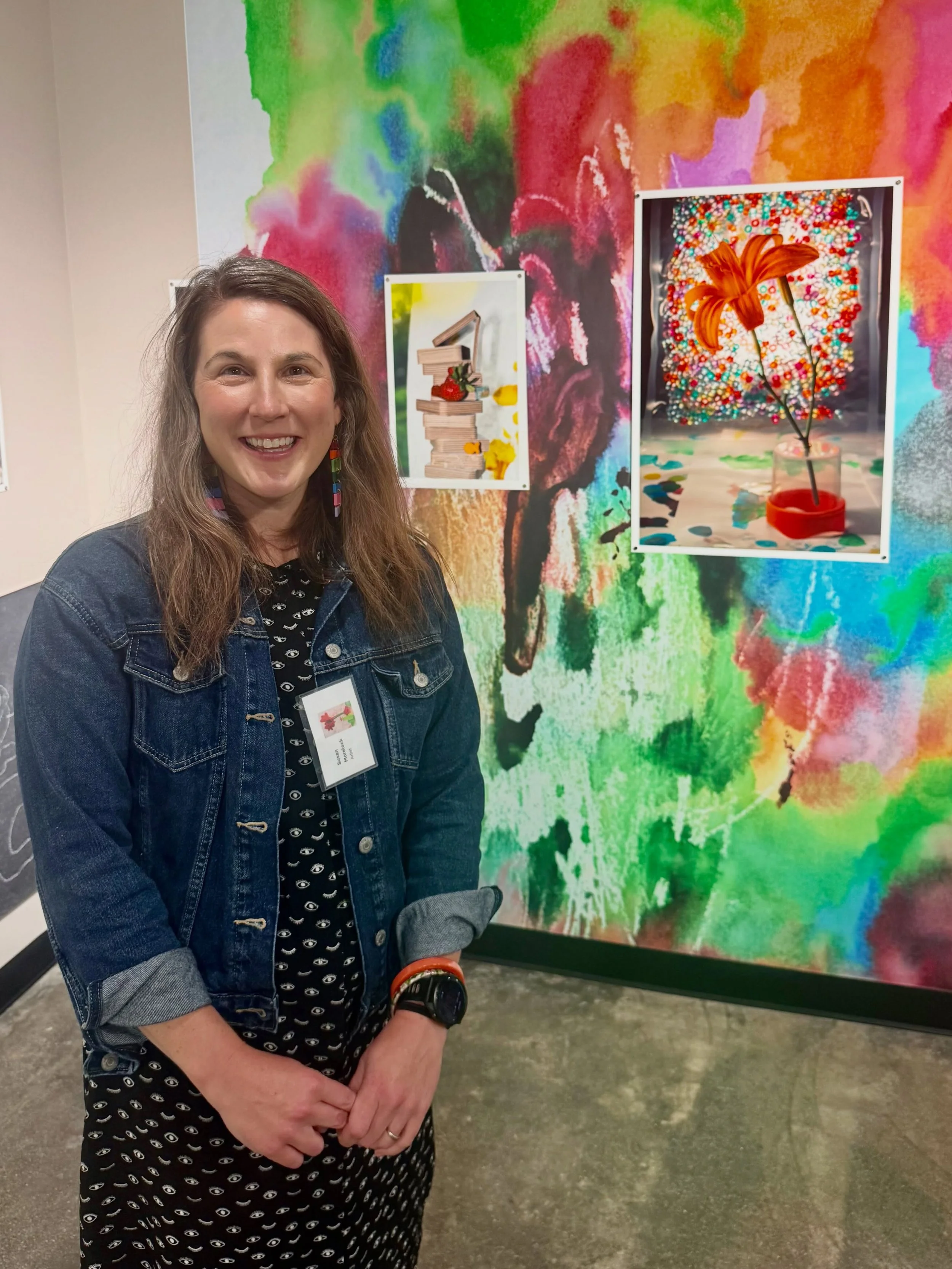 Thank you to everyone who visited the artist reception for ✨Light✨ last evening at Penn State Lehigh Valley. I am so grateful to have seen so many friends, artists, and family members! The exhibition is up until December with an informal alumni tea/c