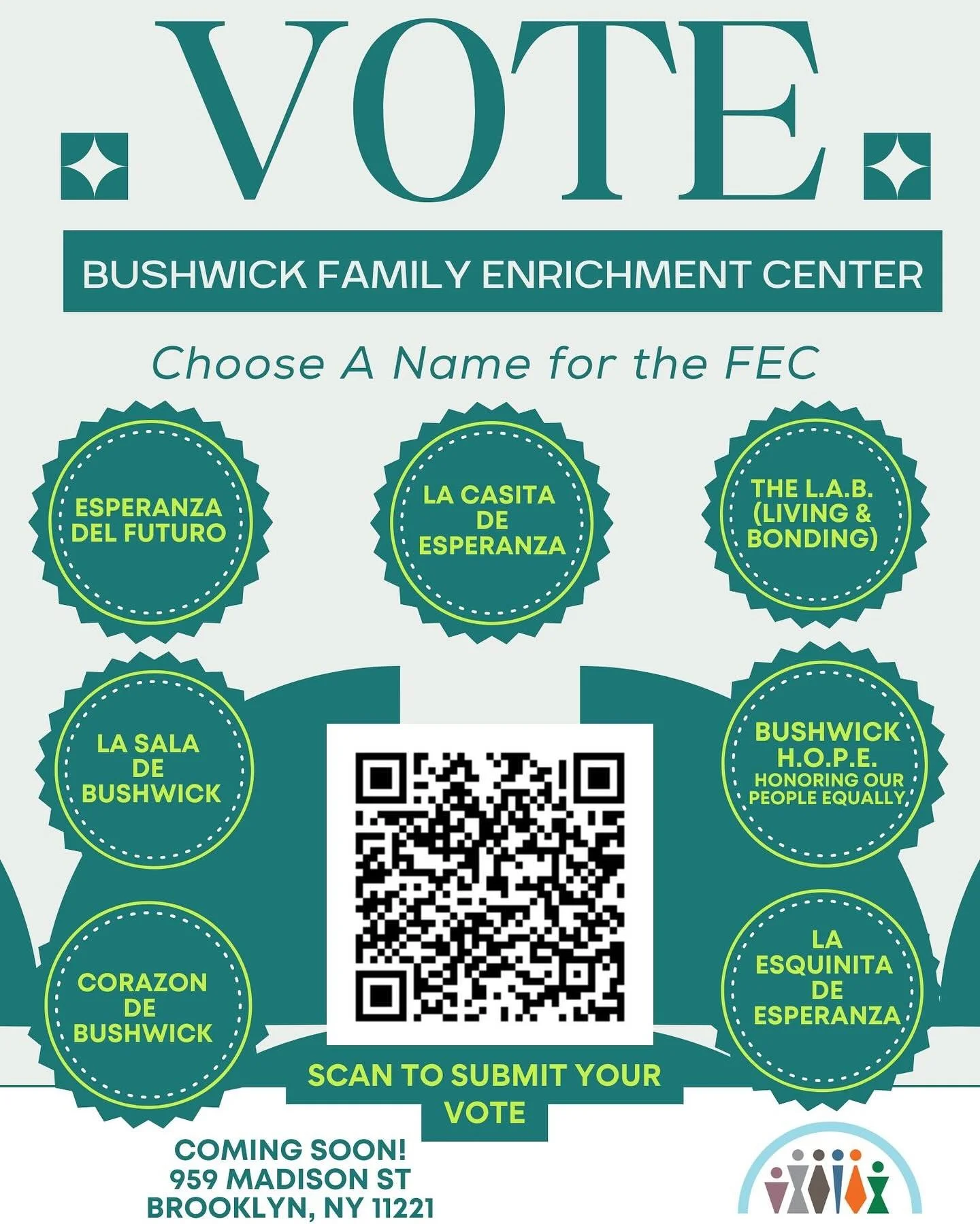 We are concluding our voting on Friday, March 28th. Please get your votes in! Thank you to all who have already voted and we truly appreciate the great response. We look forward to unveiling our name with you all shortly!