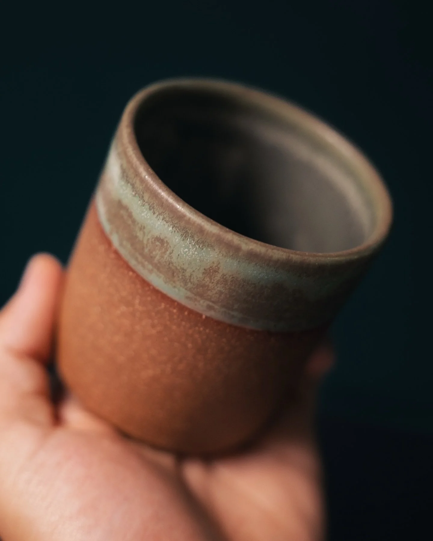 &bull; jade cups no1 &bull; 

finally got to get back in the studio now that our 3 month old has discovered ✨naps✨so now have a nice little set of these bad boys. 

if you&rsquo;re interested, lemme know! going to be posting them on the website soon.