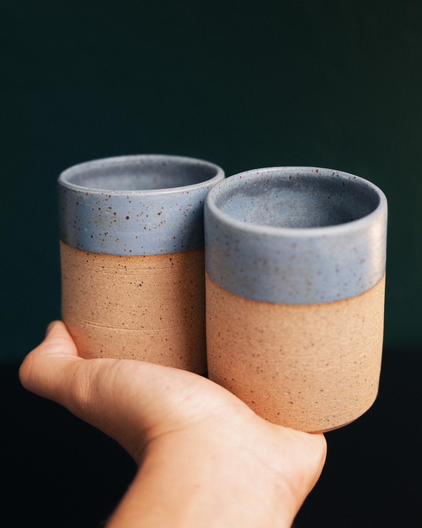 &bull; lapis lazuli cups no1 &bull;

made a set of 4 of these and really like the way they've come out. 

going to be selling sets in either 2 or 4 on the website. 

$40 per 2