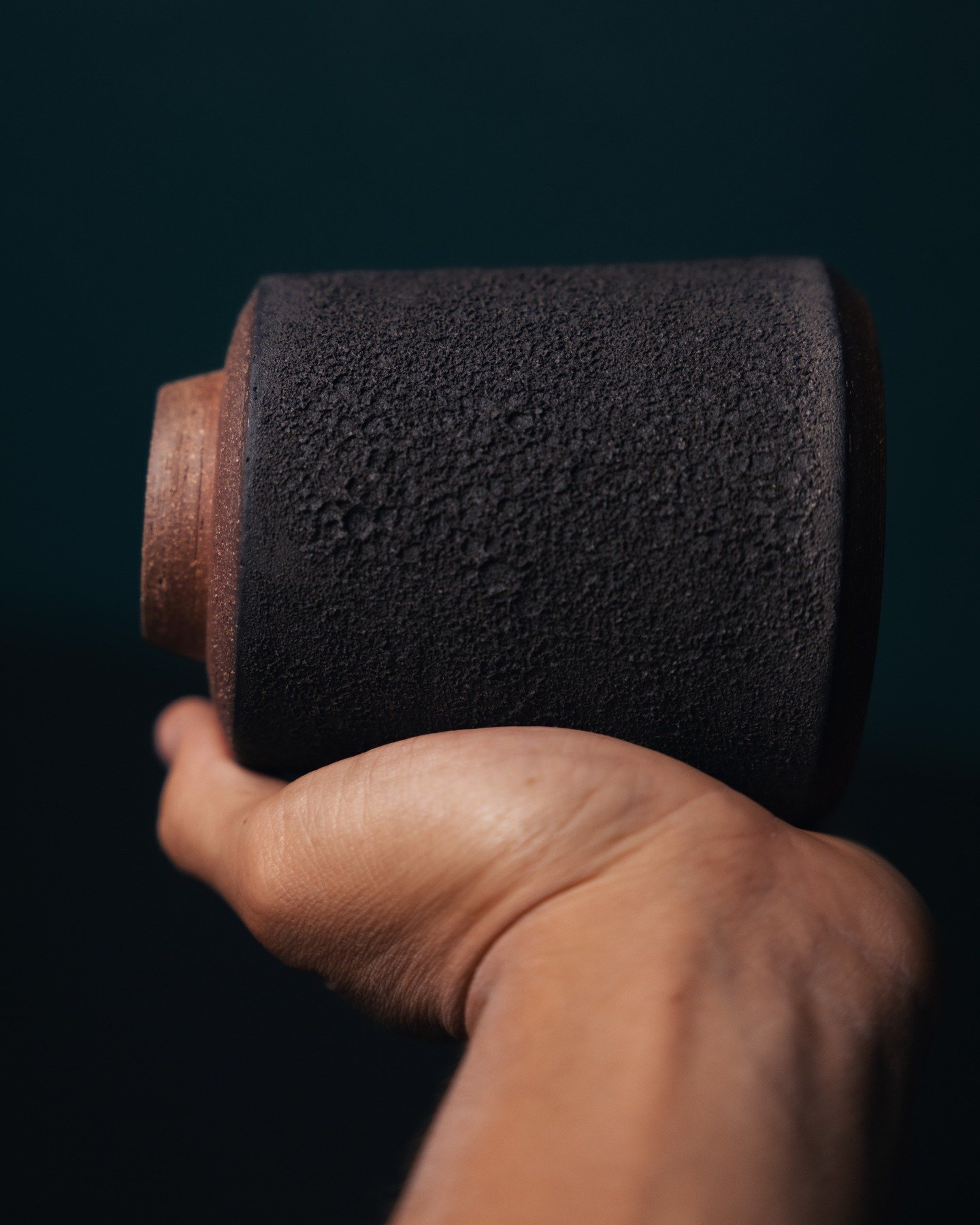 &bull; black moon jar no1 &bull; 

two of these little guys came out of the kiln this week - if you're interested, send me a message.