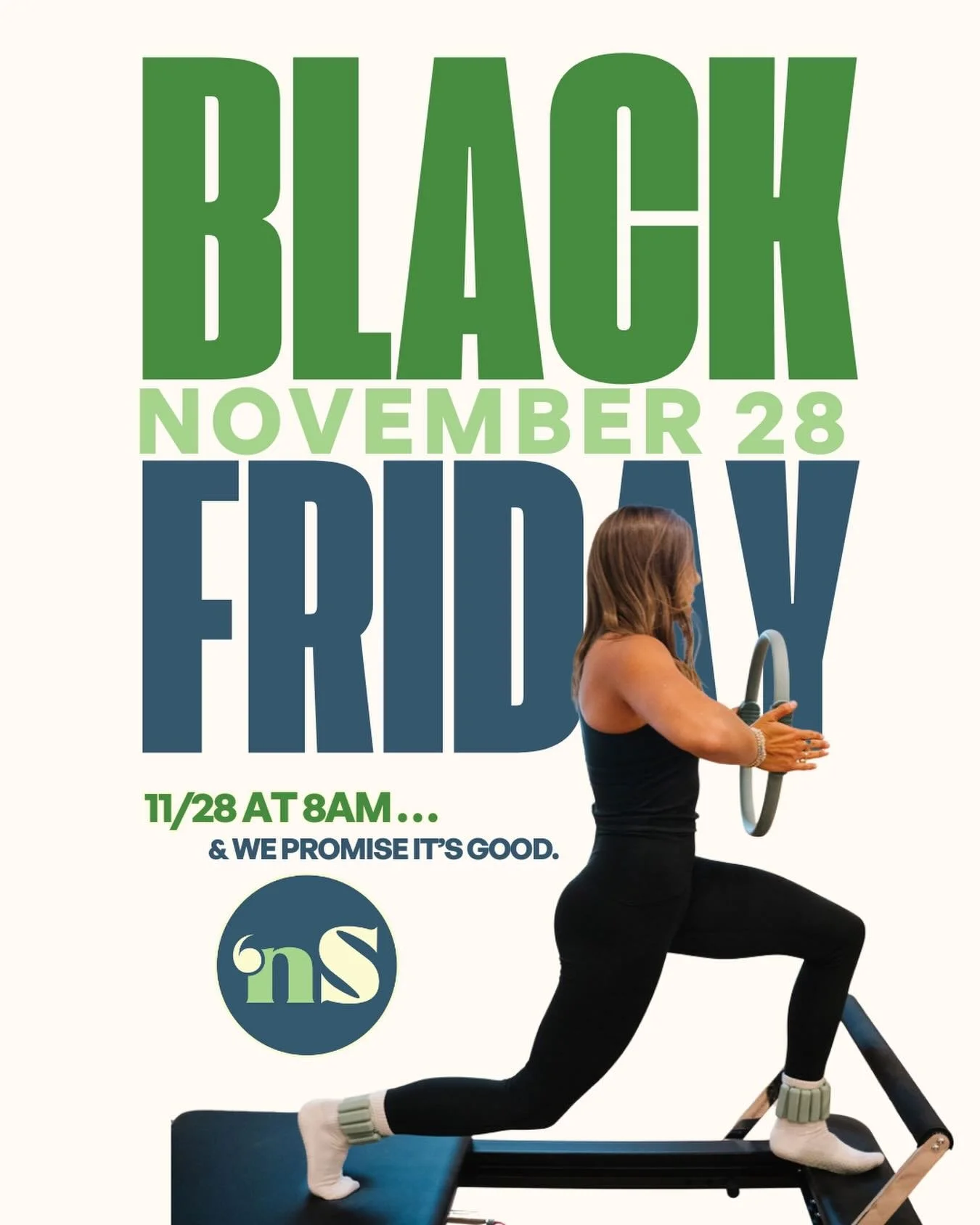 Save the date for BLACK FRIDAY! Trust us, you don&rsquo;t want to miss it 💚

&mdash;
#blackfriday #nspierspilates #pilates