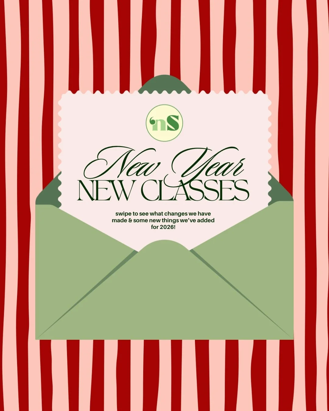 New year, new classes ❤️&zwj;🔥
Swipe to see our new &amp; revised classes for 2026. We cannot wait to move with y&rsquo;all ALL YEAR LONG!