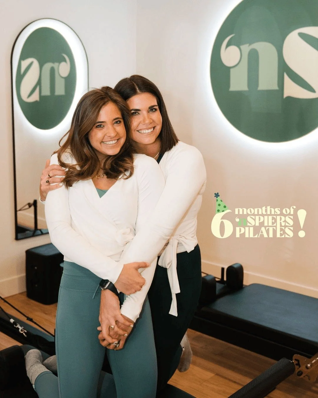 A very happy 6 months at @nspierspilates 💚  The best is yet to come!