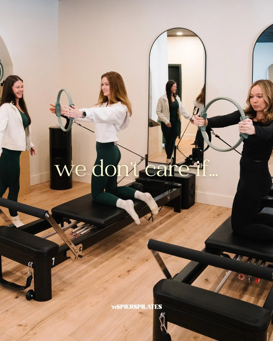 We really don't care. We just want you HERE. 💚