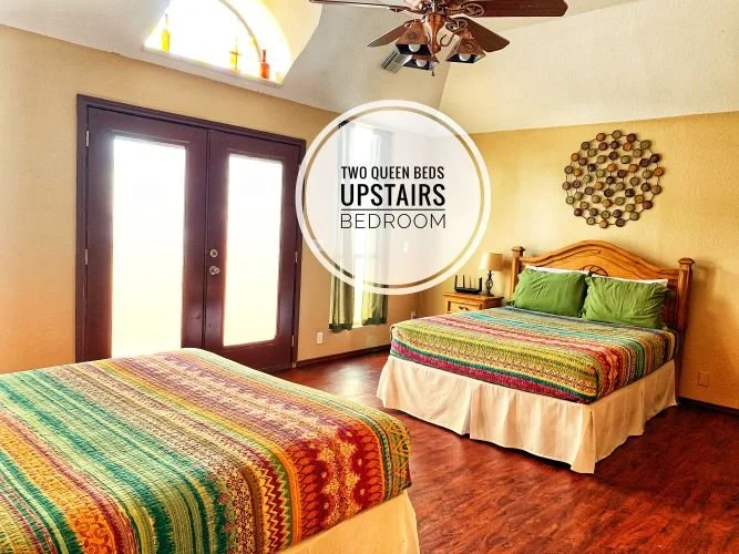 Lake House Upstairs Bedroom