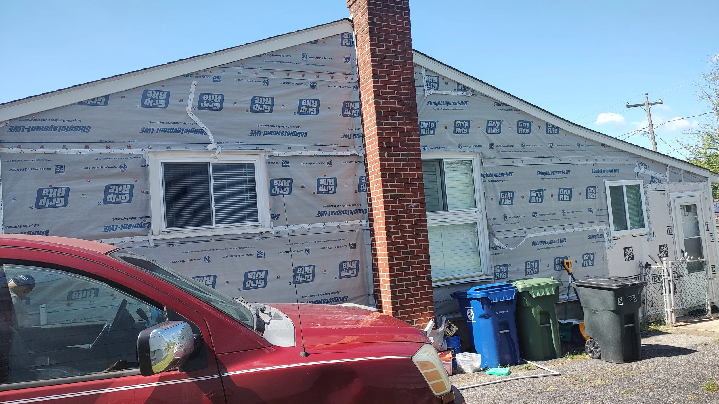 siding, wind damage to siding, repairs