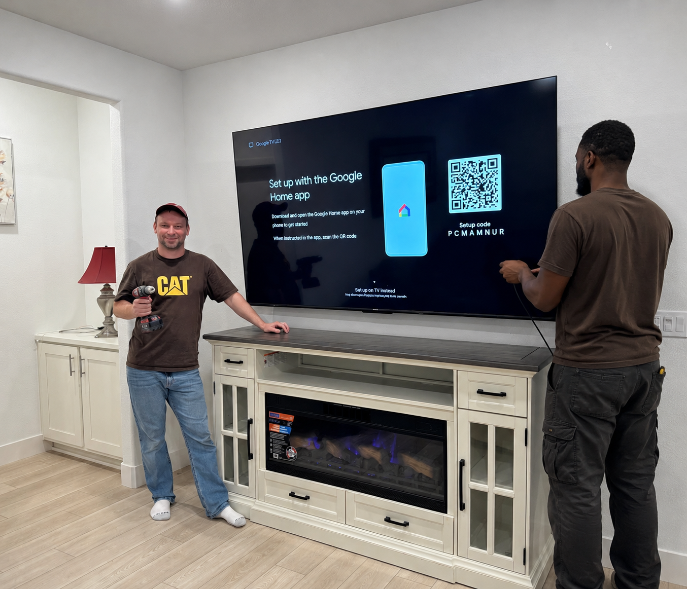 TV mounting experts Miami FL - 305HomeWorks team
