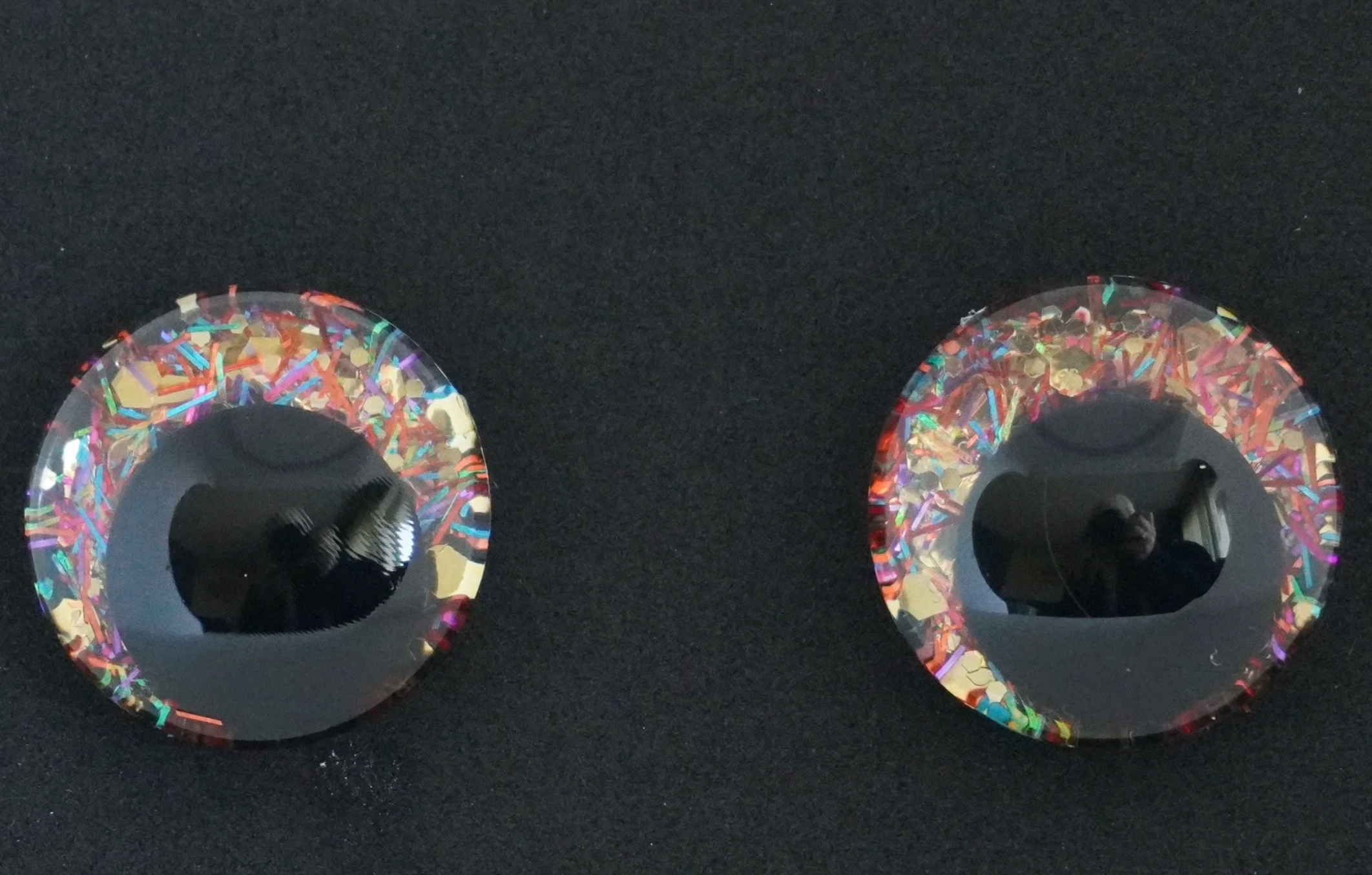 30mm Hand-Painted Safety Eyes #1