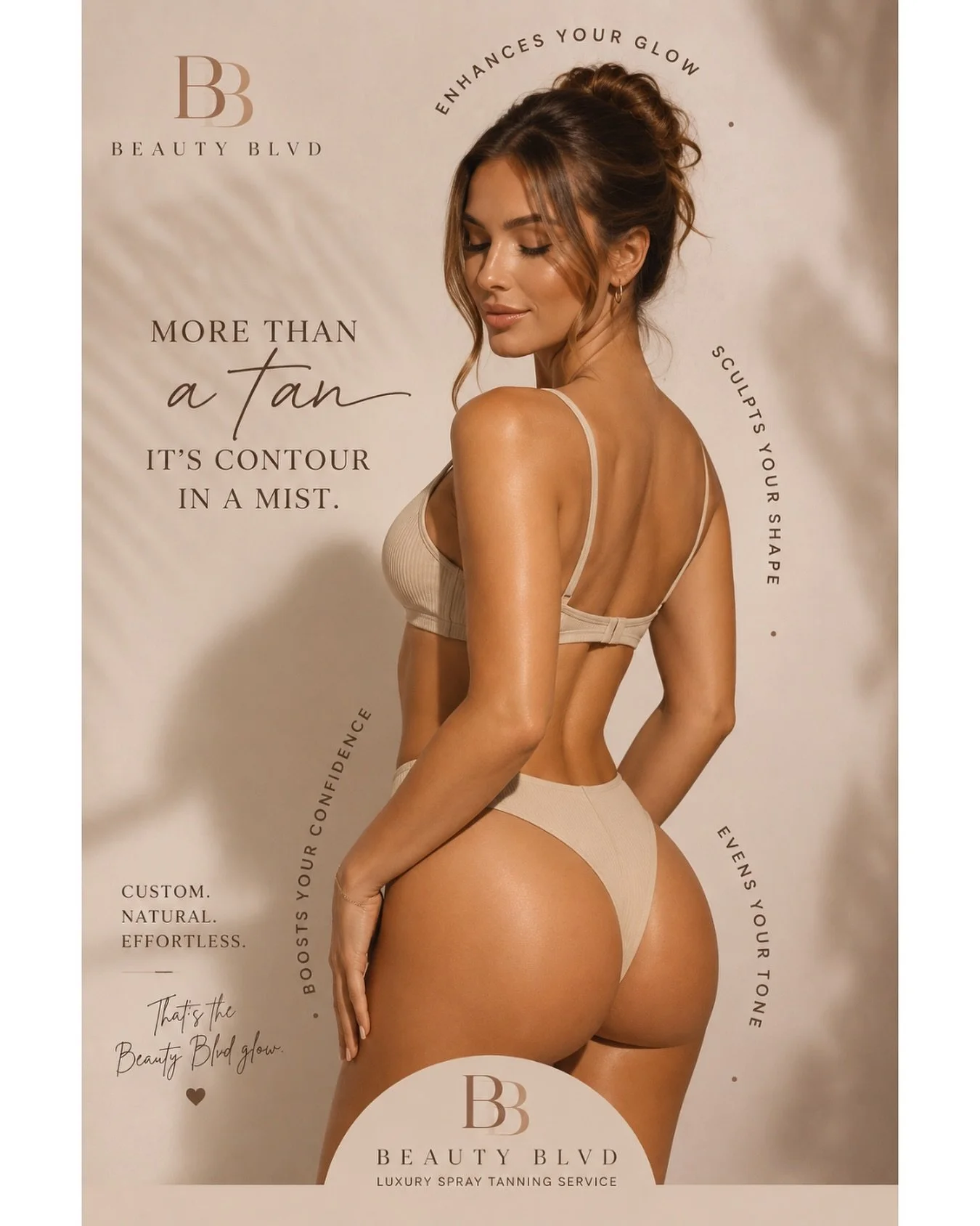 This isn&rsquo;t just a spray tan&hellip; it&rsquo;s contour in all the right places ✨

Soft definition. Seamless blend. A natural glow that enhances your shape without ever looking overdone.

Because when it&rsquo;s done right&hellip; you don&rsquo;