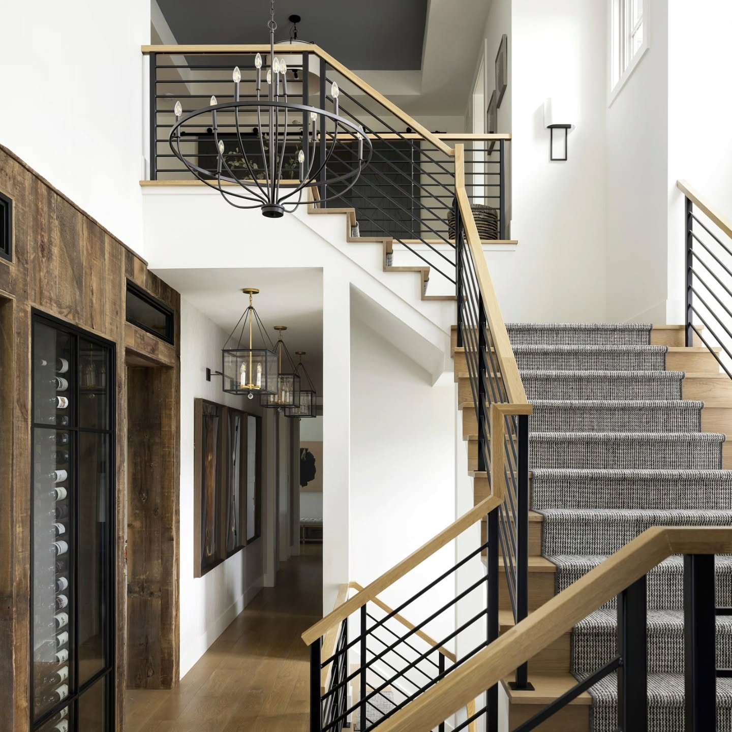This custom staircase and entryway set the tone the moment you walk in&mdash;clean lines, precision details, and craftsmanship that lasts.
the Makers team is proud to bring high-end finish carpentry to Minnesota's luxury homes. 

Finish Carpentry @ma