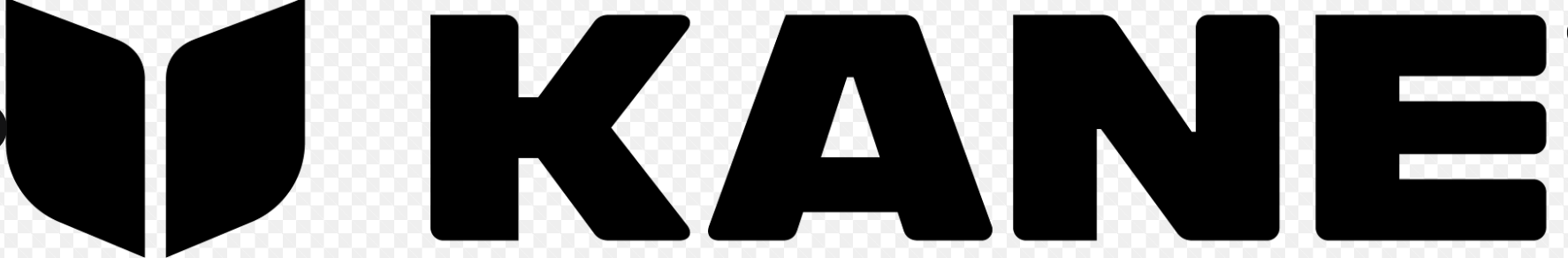 Kaiser logo with a black U shape and the word 'KANE' in bold black letters.