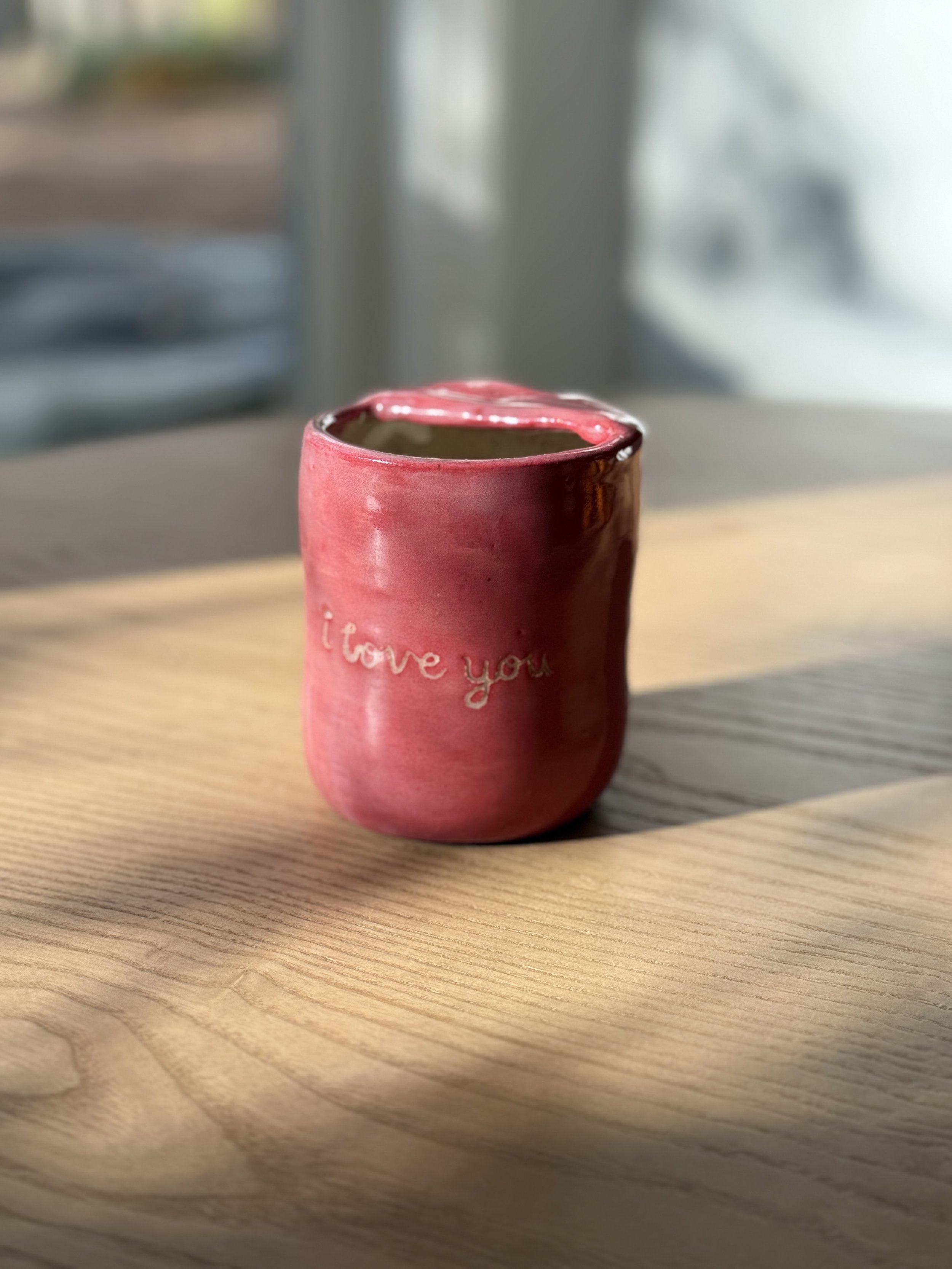 i love you to go cup