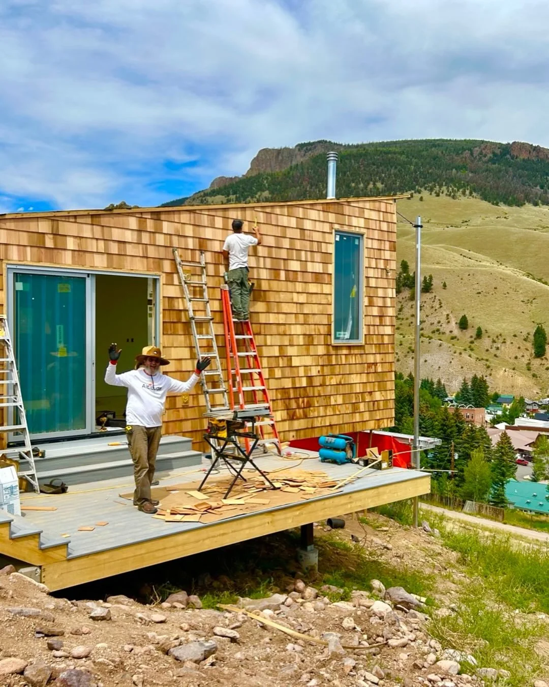 Current Caldera design-build project action shot!