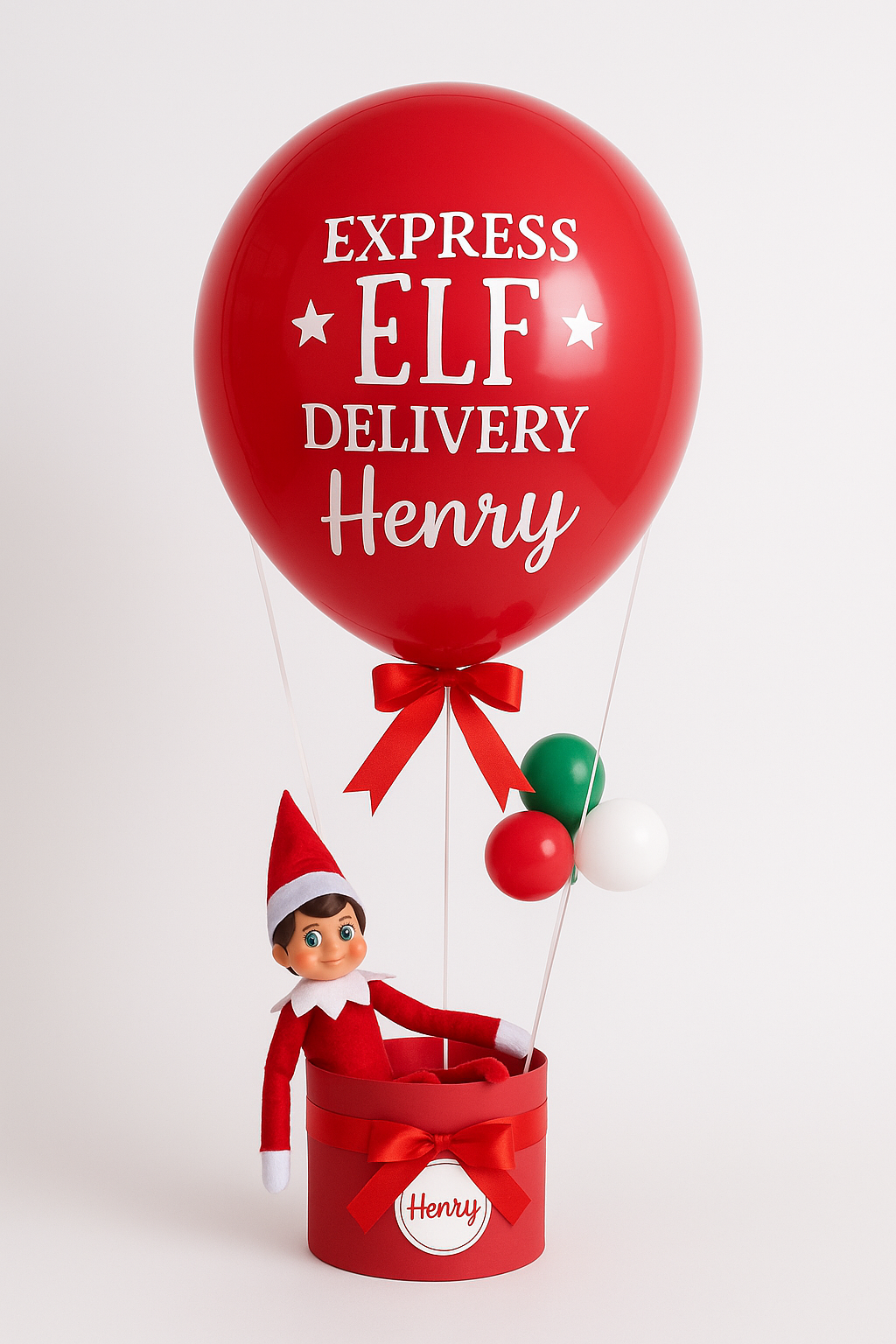 North Pole Sky Elf Arrival