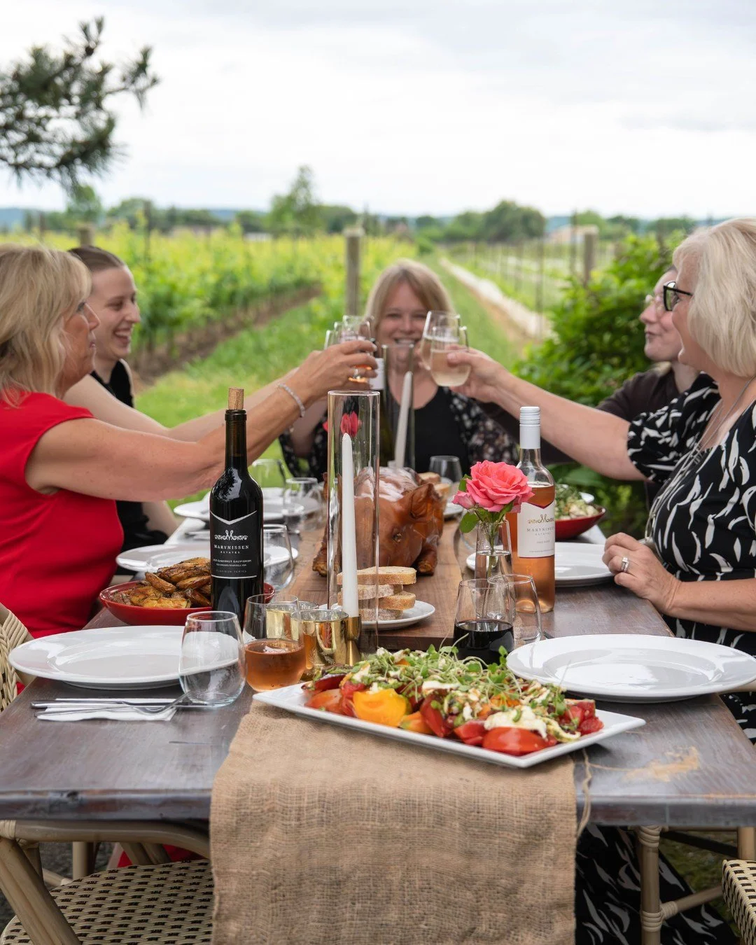 A true taste of the season is on the table at @marynissenestates! 🍷

Join them on August 23rd, for an all-inclusive Pig Roast celebration featuring farm-fresh sides, seasonal flavours, and local culinary flair from @groveniagara. 

Don&rsquo;t miss 