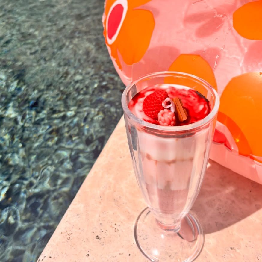 Our Valentine&rsquo;s milkshake candles are to die for💕