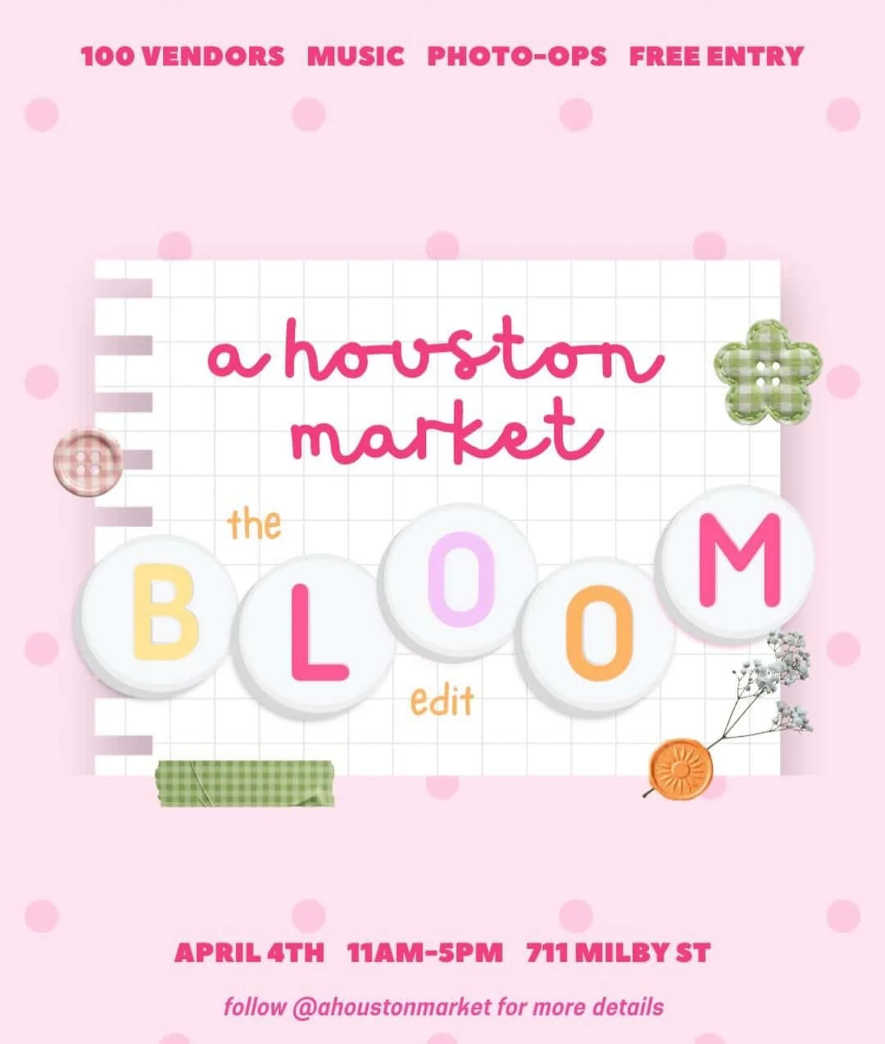 See you all there🌸