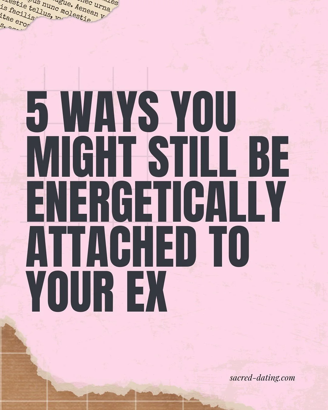 You can&rsquo;t fully open your heart to new love while part of it is still living in the past. 

Here are 5 subtle ways you might still be energetically attached to your ex, even if you&rsquo;ve been &ldquo;over&rdquo; them for years.
Awareness crea