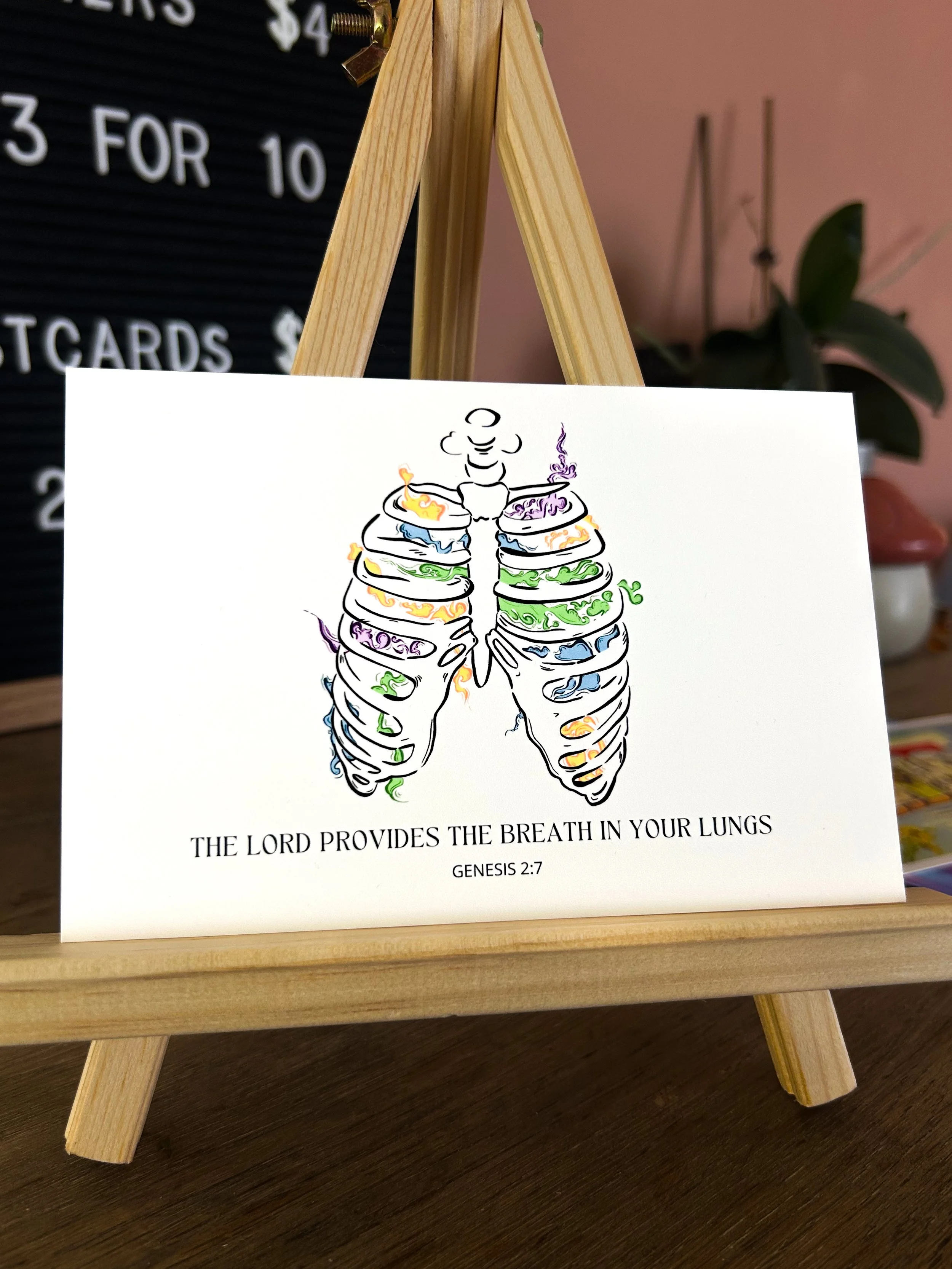 Lungs2 - POSTCARD