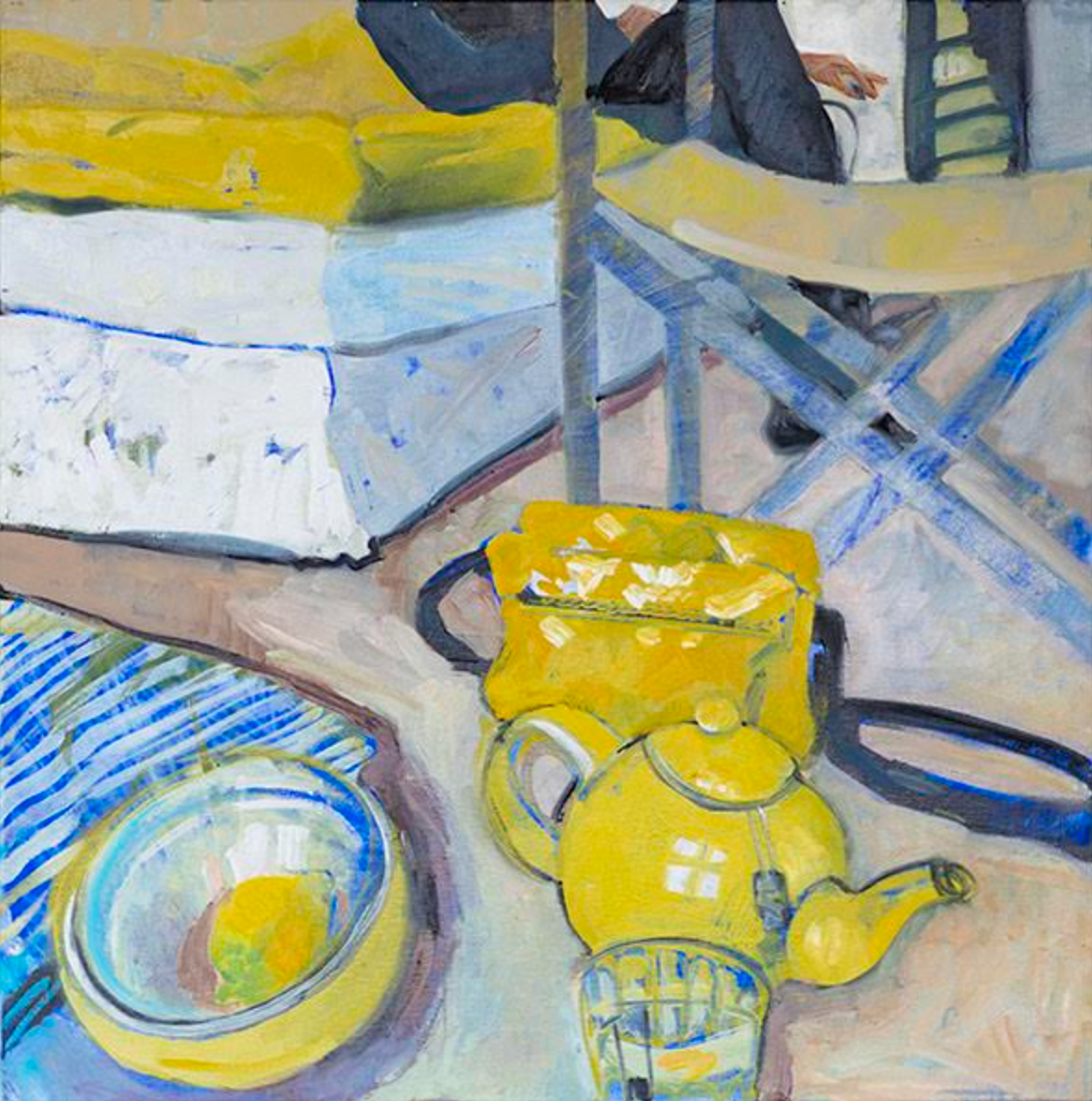 Hun og jeg. 60x60 cm. kr. 6800