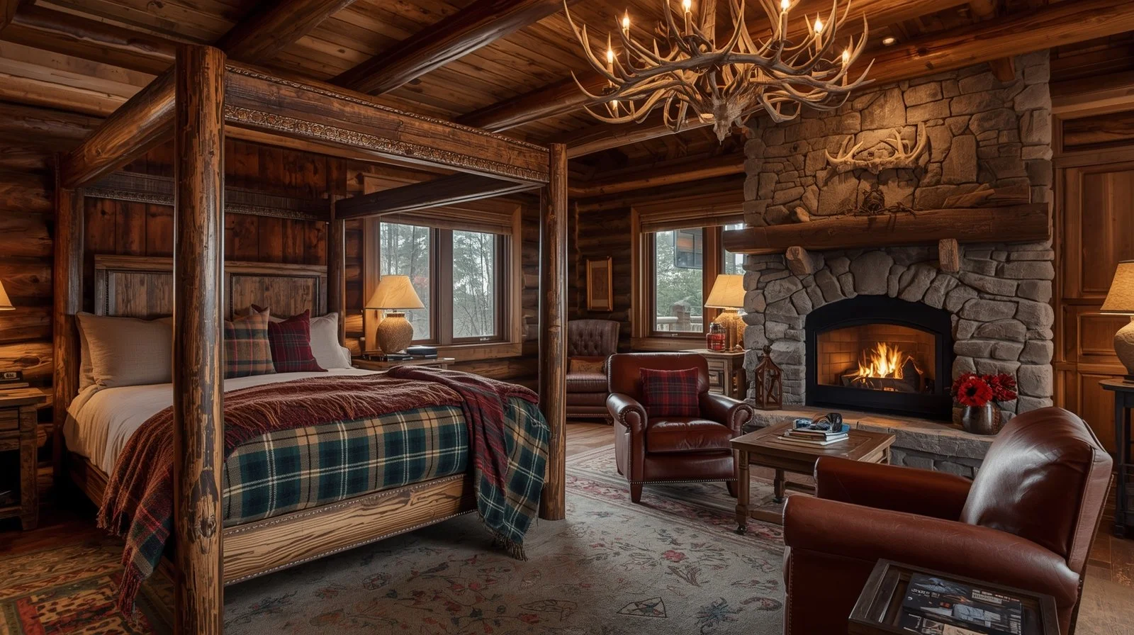 Lucid_Origin_Highend_rustic_lodge_bedroom_with_a_timber_canopy_0.jpg