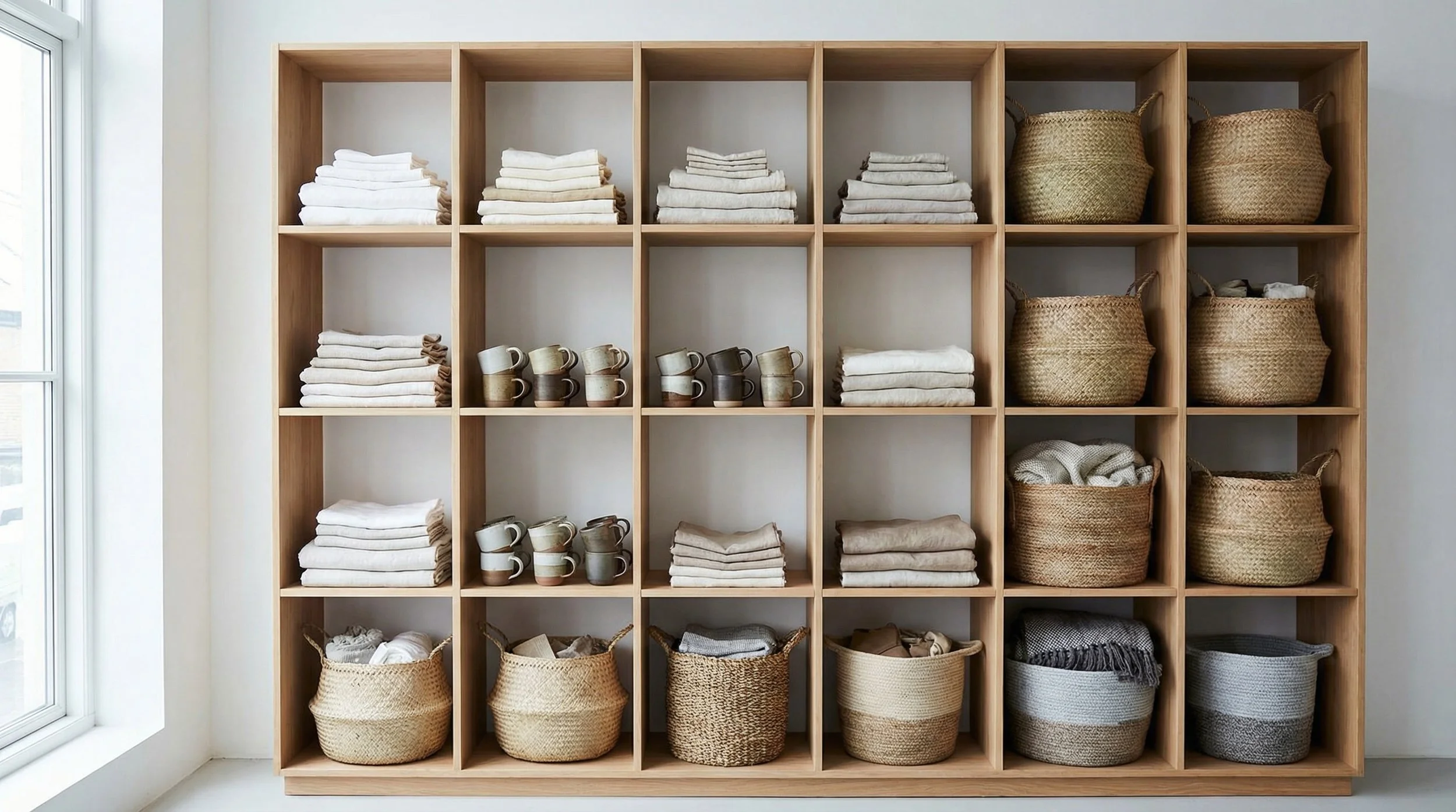 gemini-image-2_Big_Light_oak_open_shelving_storage_with_folded_linen_ceramic_mugs_woven_baskets-0.jpg