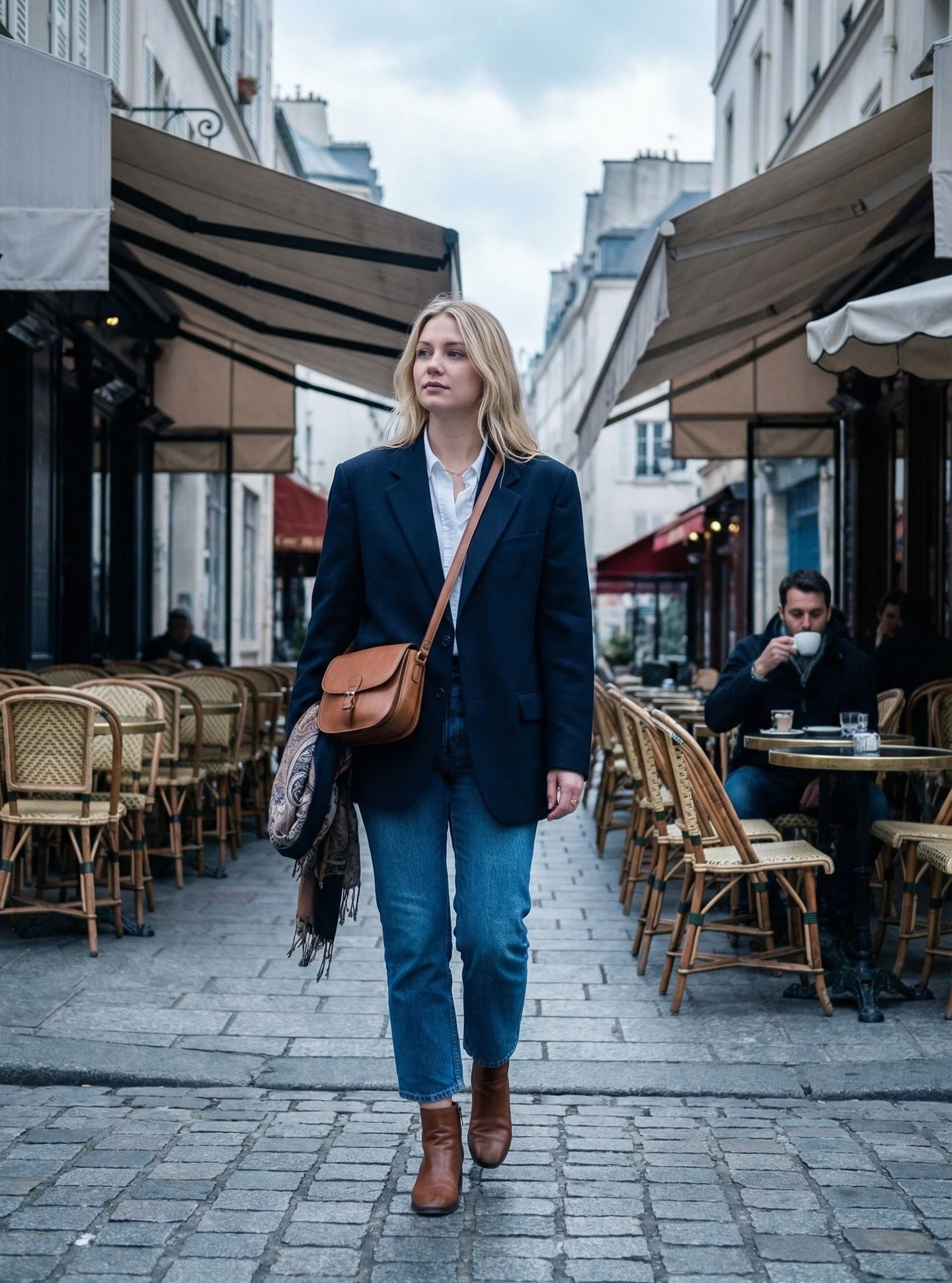 90s-Inspired Spring &ndash; Blazer &amp; Denim

An oversized blazer with a crisp shirt and classic denim&mdash;bringing back that effortless 90s minimal feel with a modern Parisian edge.

Relaxed, timeless, and quietly chic.

#ootd #springstyle #90ss