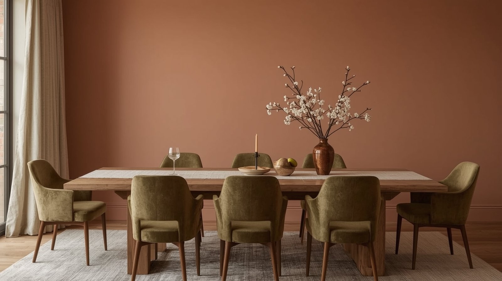Mid-Century Modern Color Palette – Olive, Ochre & Plum INSPO Gallery
