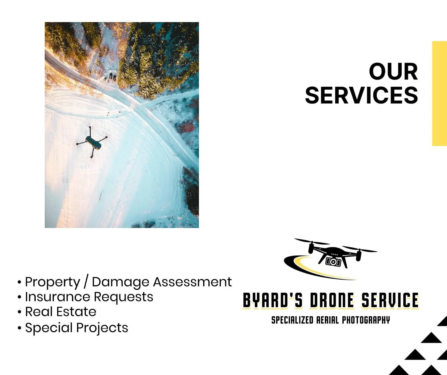 Byard&rsquo;s Drone Service is excited to offer many services to provide quality aerial photography services throughout Atlantic Canada.