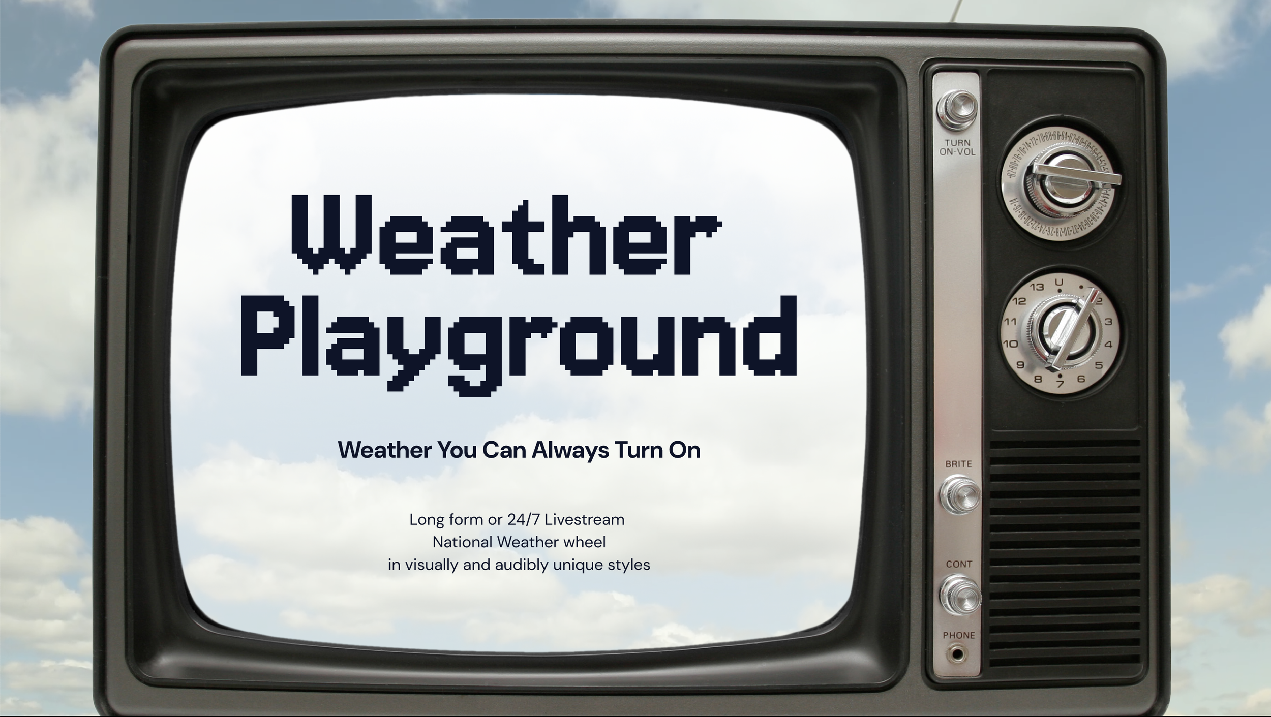 Weather Playground Pitch Deck