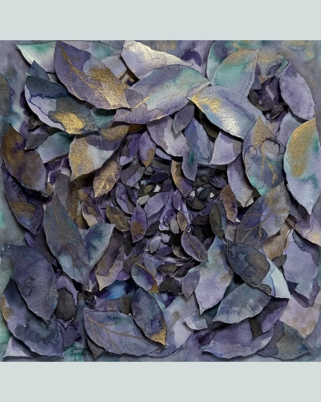 These pieces are part of the canopy lens of Collective Humanity.

The shelter of the canopy doesn&rsquo;t exist because of one leaf. It forms when many grow together, overlapping, creating something larger than any single part.

In these, the faces a