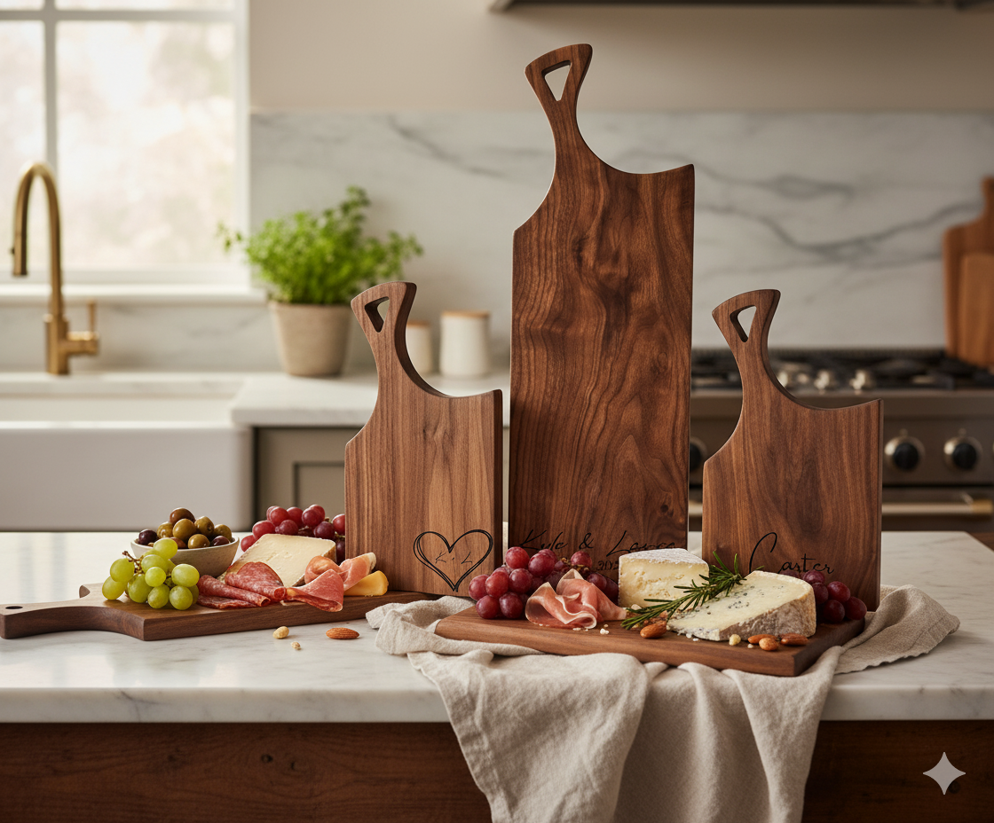 Personalized Engraved Charcuterie Board