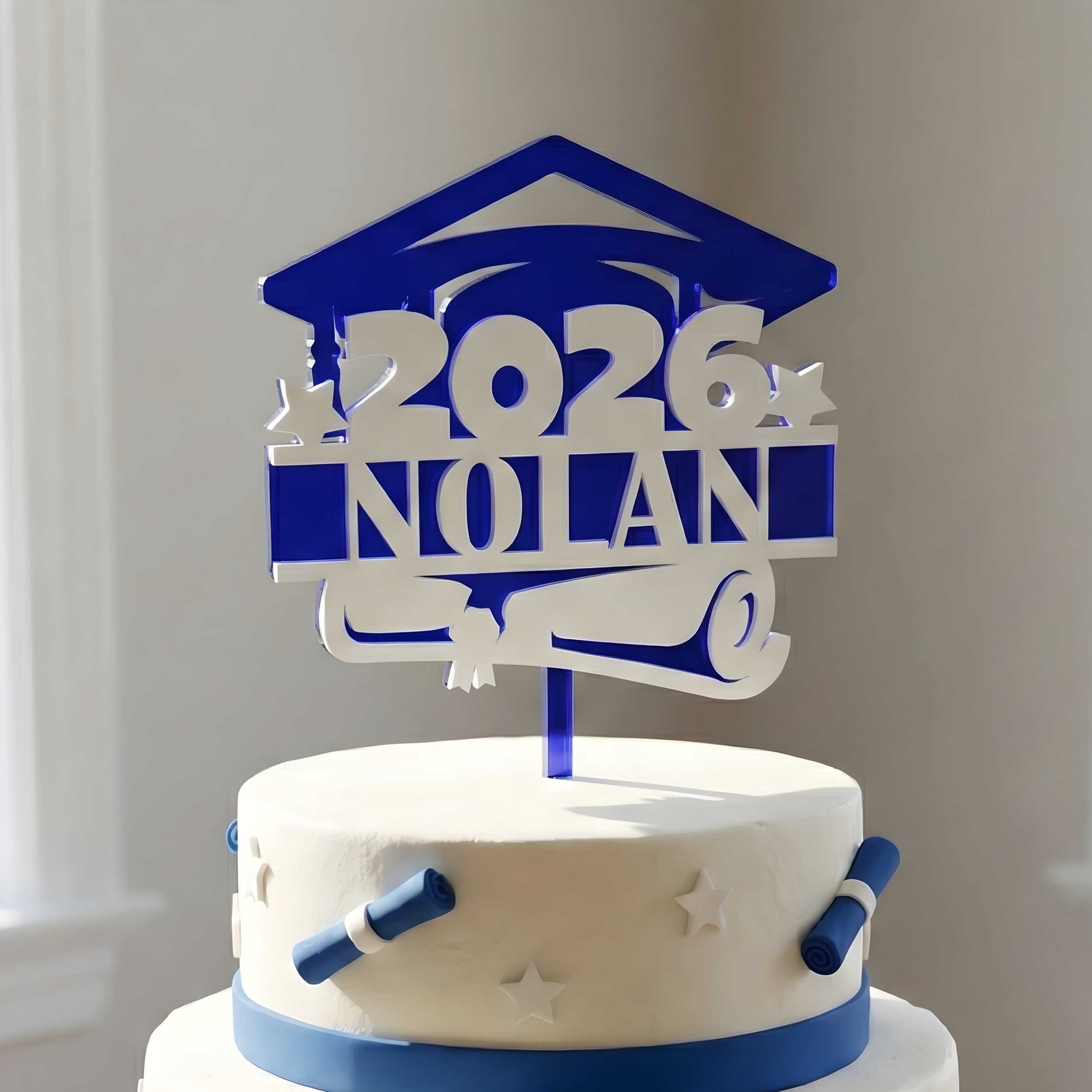 Class of 2026 Graduation Cake Topper