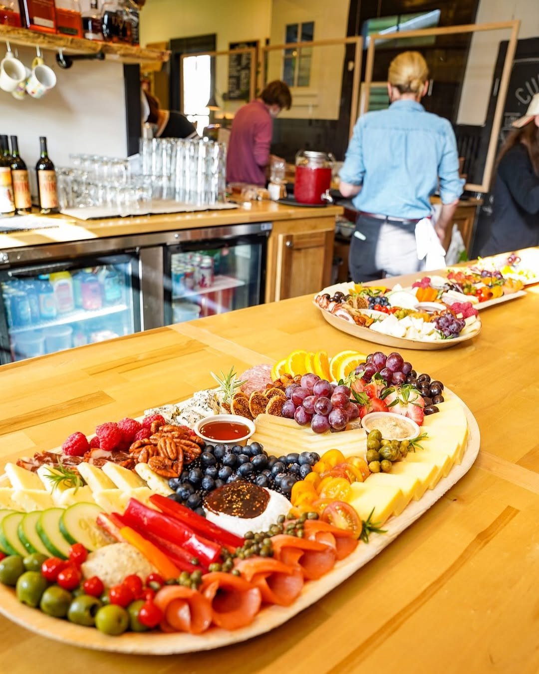 Staying in tonight? We&rsquo;ve got you covered. 🧀✨⁠
⁠
Order your charcuterie board to go and take Cultured home with you. A board perfect for cozy nights, dinner parties, or just because.