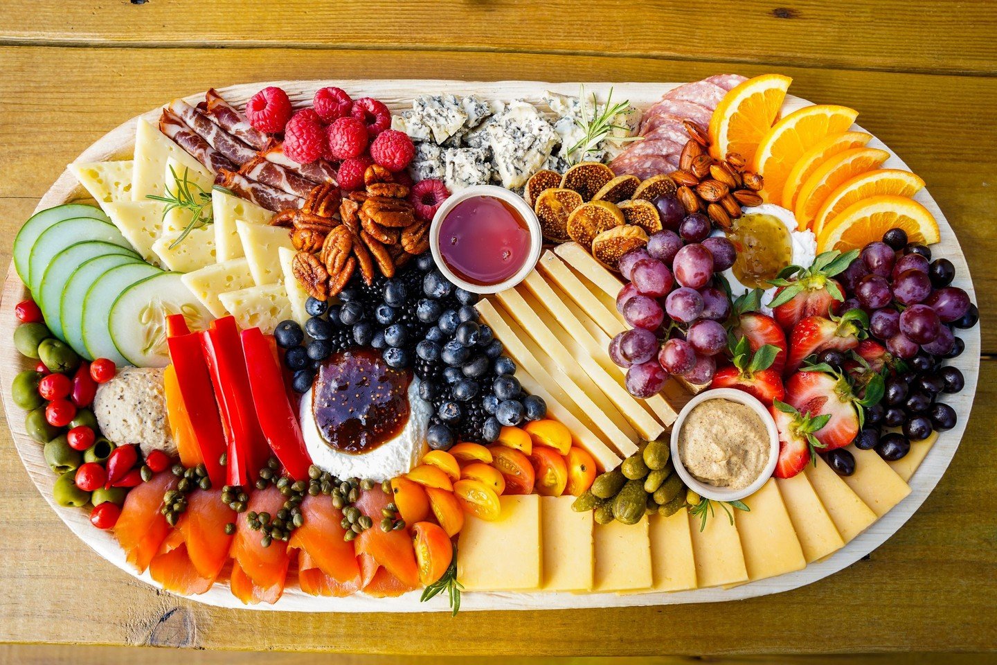 Hosting a Super Bowl party? Let us handle the food! 🏈⁠
⁠
Order a charcuterie board for your Super Bowl spread and be prepared for game day. ⁠
⁠
You'll be the MVP of your Super Bowl party! 🧀