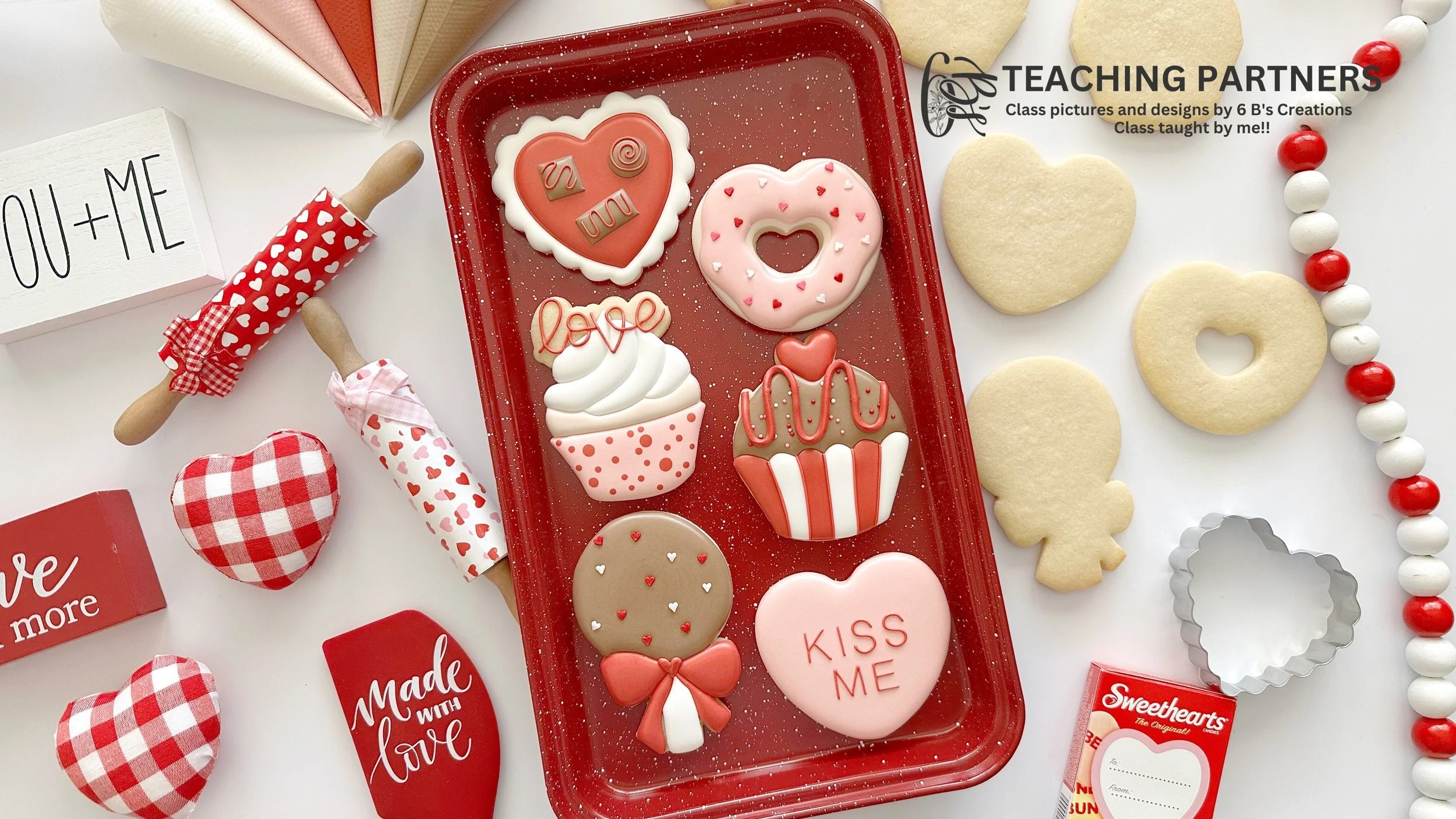 Valentine's Day Cookie Class - February 13 - 6pm EST