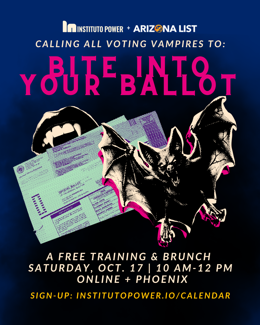 Bite into Your Ballot Training & Brunch