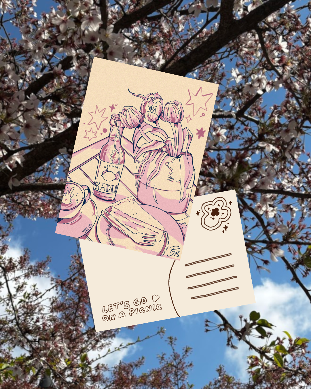 Spring Pantry Postkarte