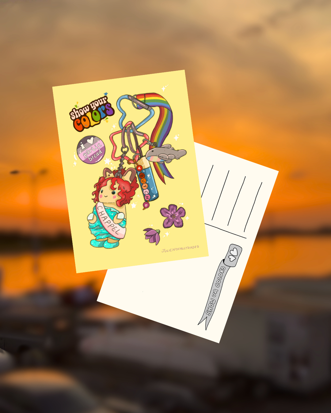 Pride Month Postkarte