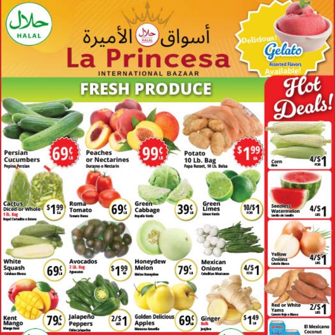 We are back with UNBELIEVABLE DEALS this week throughout the entire store!

📍 3074 Story Road, San Jose
⏰ Open DAILY 7AM - 10PM

Valid: June 25 - July 1.

 #unbelievableprices #laprincesa #bayareahalal #megadeals #sanjosegrocery #stockupnow #toogood