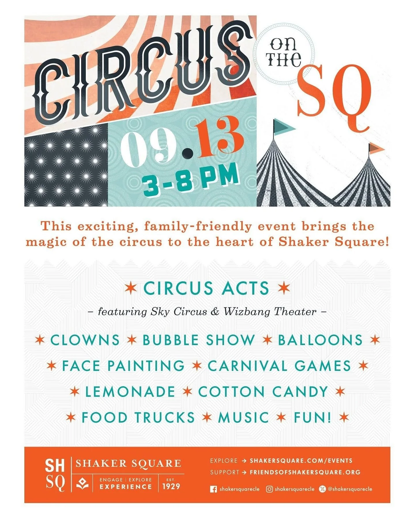 🎪🔥 The circus is rolling into Shaker Square&mdash;and so are we!

The Smokin&rsquo; Rock &lsquo;n&rsquo; Roll crew is bringing our own flavor-packed sideshow with the Jen &amp; Michelle Show.🤡😜

Come hungry, because we&rsquo;ll be serving up the 