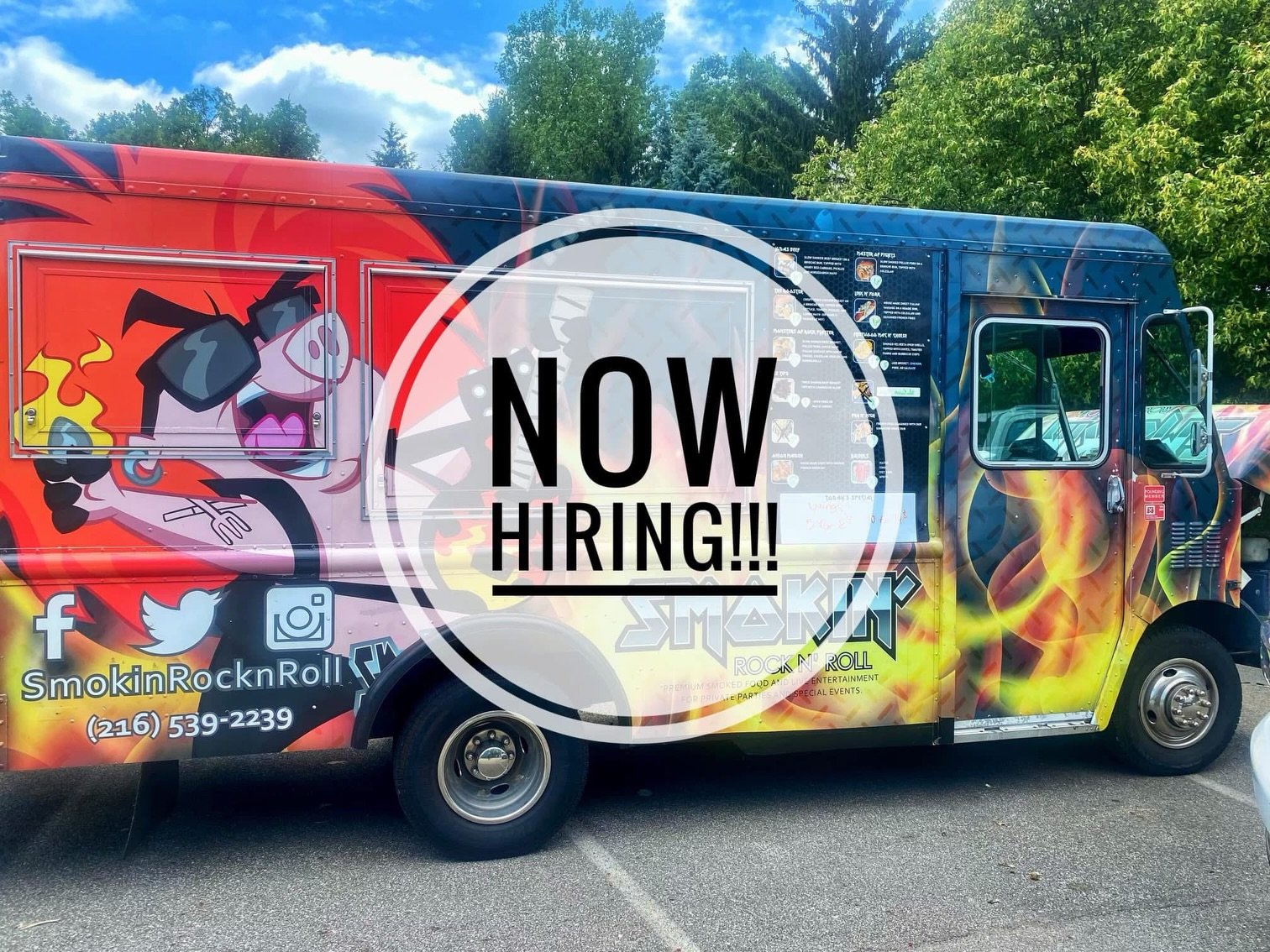 🔥 NOW HIRING &mdash; Smokin&rsquo; Rock n&rsquo; Roll BBQ is looking for HIGH-ENERGY team members! 🤘

Do you thrive in loud environments, fast-paced action, BBQ smoke, live events, and rock &lsquo;n&rsquo; roll energy? 🤘🍖🎸

NOW HIRING:
🚚 Truck 