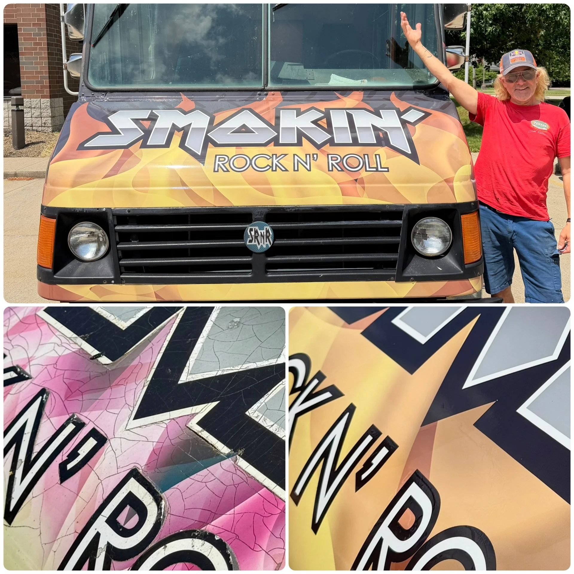 🐷🔥 Shredder got a facelift this week! 🔥🐷

After 11 years on the road, countless events, thousands of miles, rainstorms, heat waves, snow, and ice, our original BBQ beast was due for a little freshening up. 🚚🤘

Back in 2015, Shredder was the tru