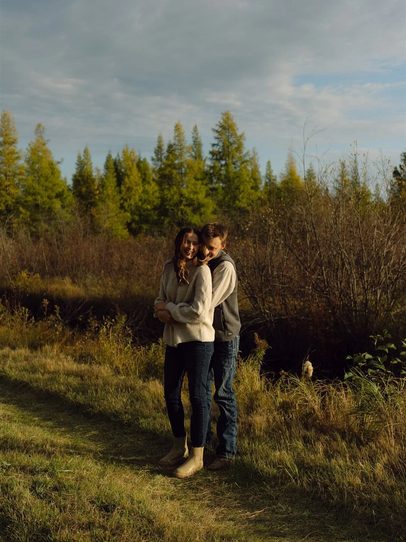 Lydia &amp; Joey&rsquo;s sweet engagement session (part 1) with their perfect little boy ✨🌲 I absolutely adore this family! we ventured out to their cabin in the woods for our first location and it was so worth it!!