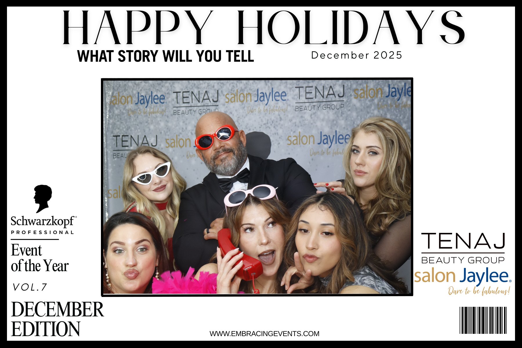 Schwarzkopf Holiday Event (Color, 4”x6") 