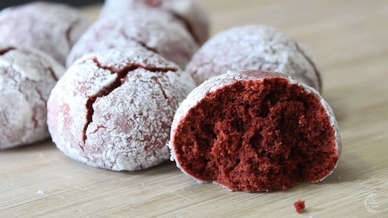      
  
















   
    
      
    
     
       
        
       
     
    
    



   


 
  
 

         
  
    
Red Velvet Crinkle Cookies Recipe   
How to make red velvet crinkle cookies from scratch.     Ingredients:      2 ½ Cups A