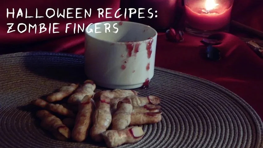 Halloween Recipes: Zombie Fingers Cookies